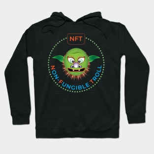 NFT. Non-Fungible Troll. Hoodie